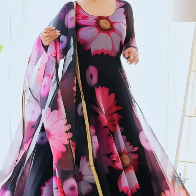 FLORAL orgenza GOWN secondary