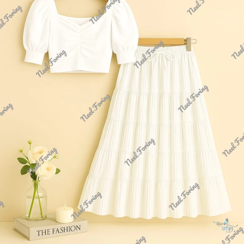 Crepe Skirt