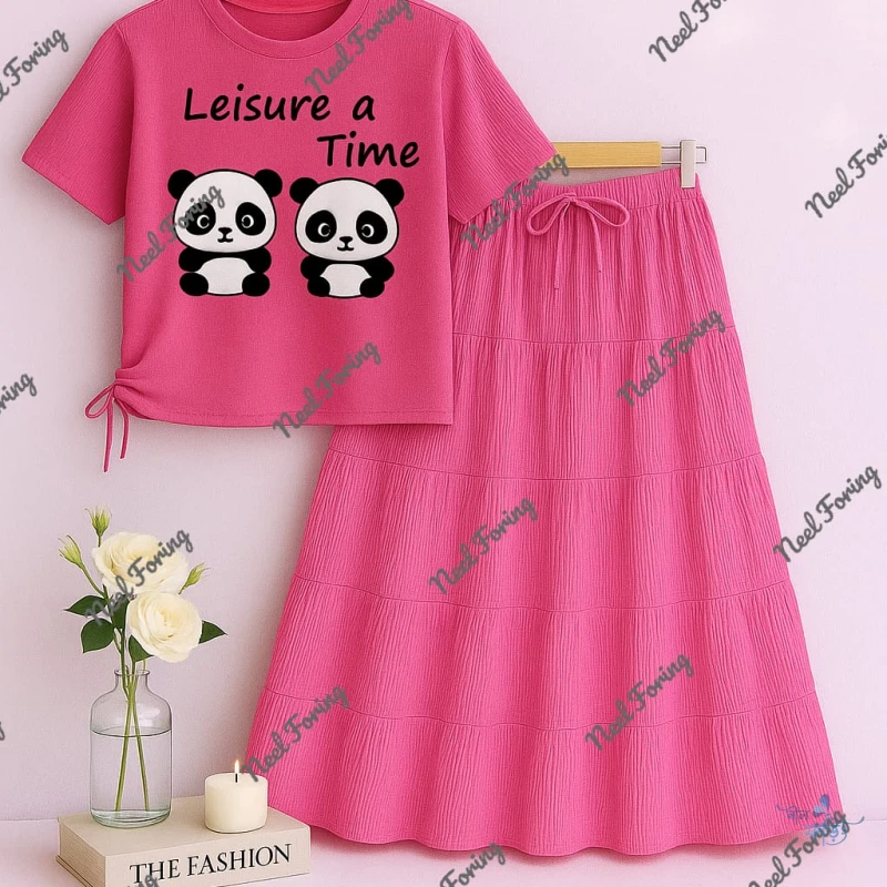 Crepe Skirt