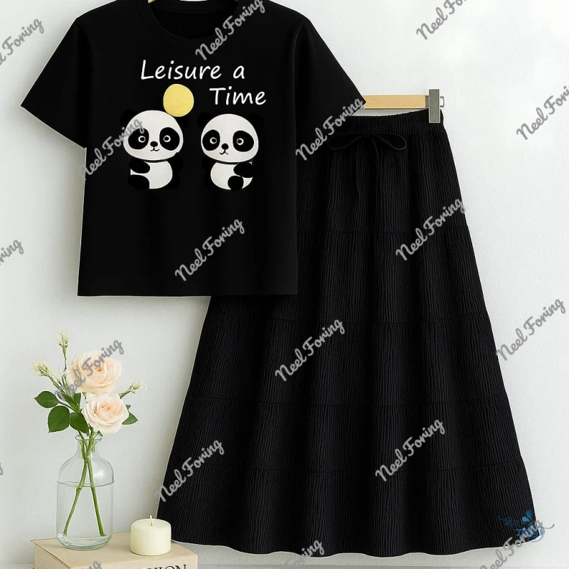Crepe Skirt