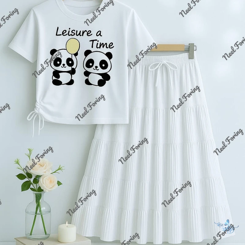 Crepe Skirt