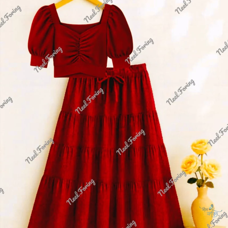 Crepe Skirt