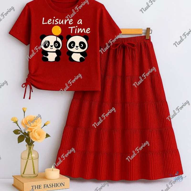 Crepe Skirt