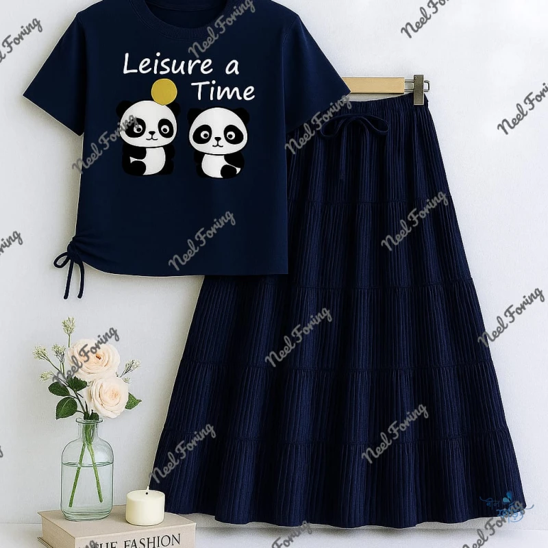 Crepe Skirt