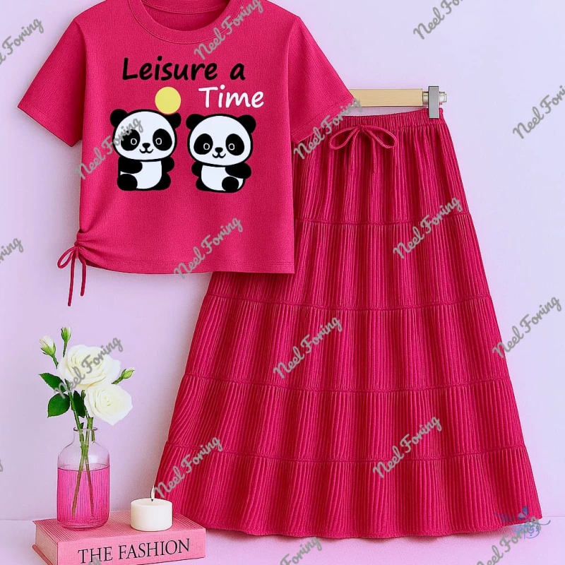 Crepe Skirt