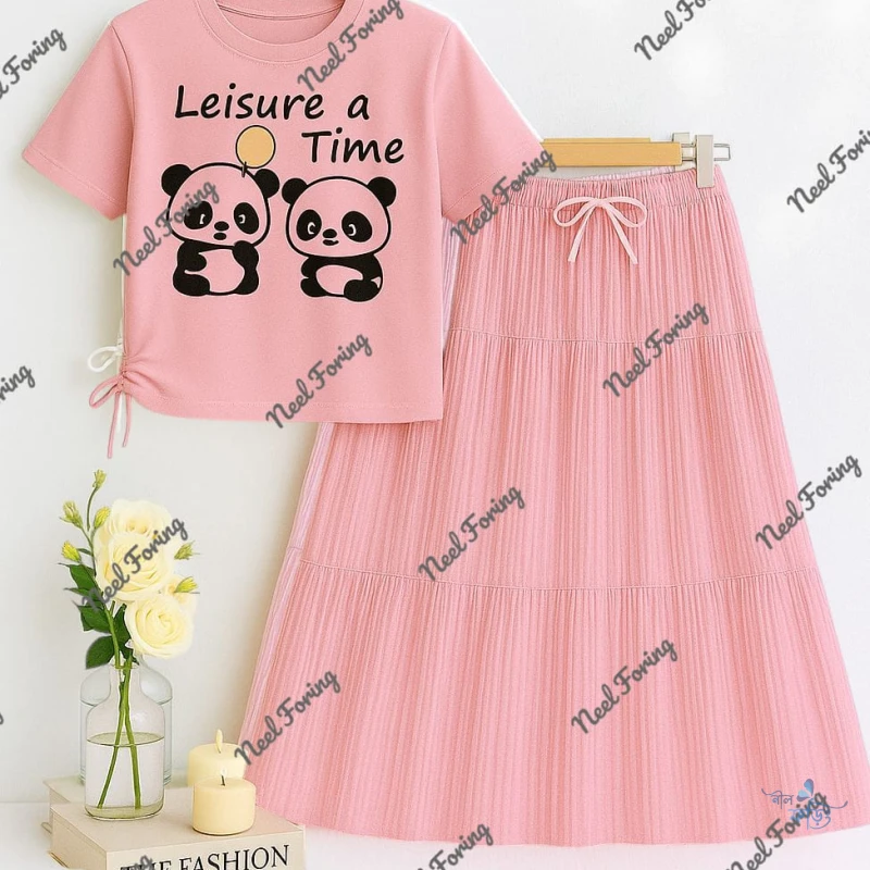 Crepe Skirt